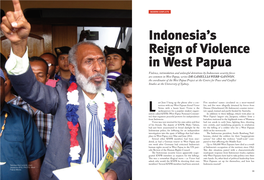 Indonesia's Reign of Violence in West Papua