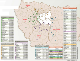 Val-D'oise 95 Yvelines 78 Essonne 91 Seine-Et-Marne 77