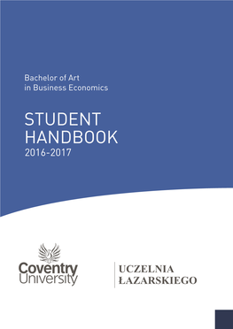 Student Handbook