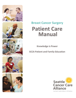 Breast Cancer Surgery Patient Care Manual