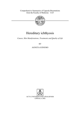 Hereditary Ichthyosis