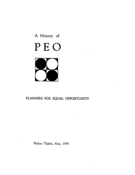 A History of PE O
