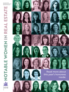 Notable Women in Real Estate 2018