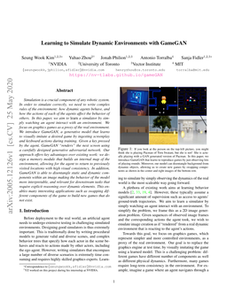 Arxiv:2005.12126V1 [Cs.CV] 25 May 2020 Ation Problem