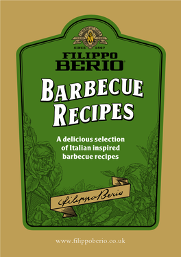 A Delicious Selection of Italian Inspired Barbecue Recipes