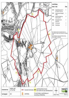 Download Winewall and Cotton Tree Conservation Area Map
