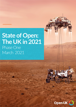 State of Open: the UK in 2021 Phase