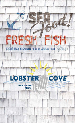 Lobster Cove Menu