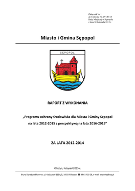 Miasto I Gmina Sępopol