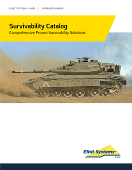 Survivability Catalog Comprehensive Proven Survivability Solutions Survivability Catalog Comprehensive Proven Survivability Solutions