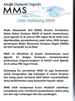 MMS) Berama Pertubuhan Badan Bukan Kerajaan (NGO