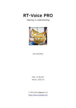 RT-Voice PRO Hearing Is Understanding