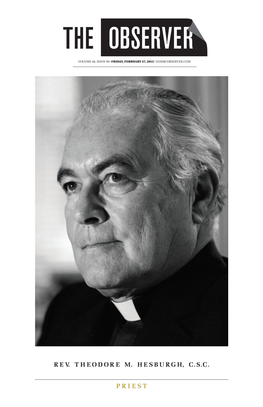 Rev. Theodore M. Hesburgh, C.S.C. Priest