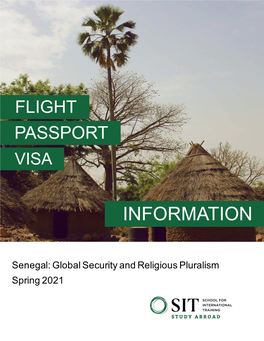 Flight, Passport & Visa Information