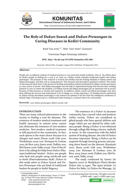 Komunitas 8 (2) (2016): 328-338 DOI:10.15294/Komunitas.V8i2.4461