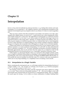 Interpolation