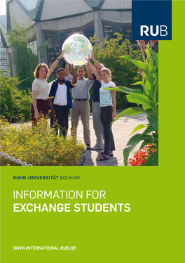 Information for Exchange Students