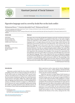 Figurative Language Used in a Novel by Arafat Nur on the Aceh Conflict
