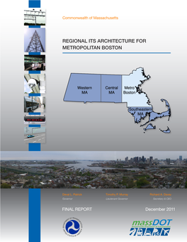 Regional Its Architecture for Metropolitan Boston