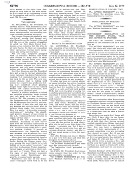 Congressional Record—Senate S2736