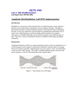 Amplitude Modulation