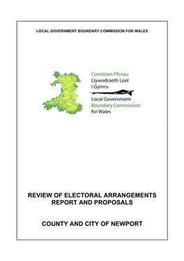 Final Proposals Report