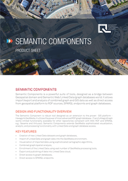 Semantic Components Product Sheet