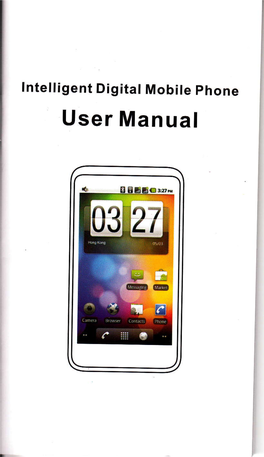 User Manual CONTENTS