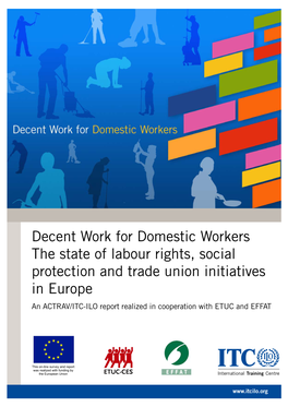 Decent Work for Domestic Workers the State of Labour Rights, Social
