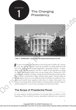 Chapter 1: the Changing Presidency