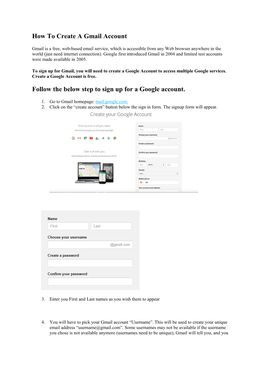 How-To-Create-A-Gmail-Account.Pdf