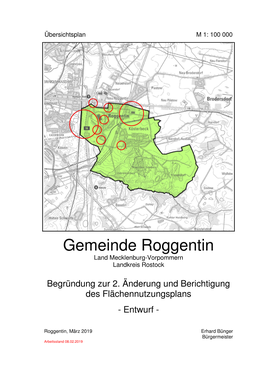 FNP 2. Änderung, Entwurf, Begründung