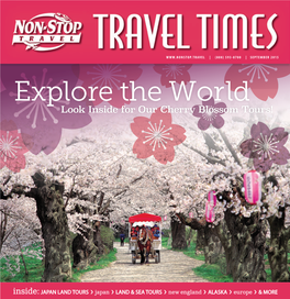 Look Inside for Our Cherry Blossom Tours!