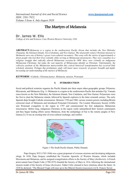 The Martyrs of Melanesia