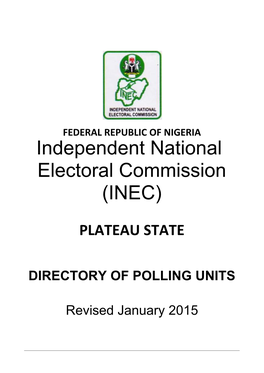 Independent National Electoral Commission (INEC)