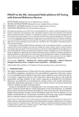 Automated Multi-Platform OS Testing with External Reference Devices