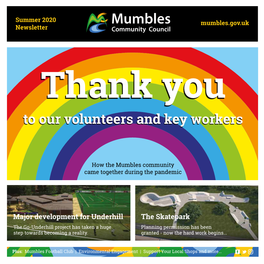 Summer 2020 Mumbles.Gov.Uk Newsletter