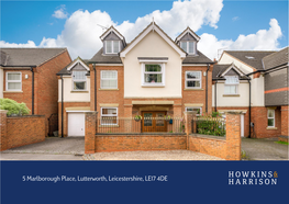 5 Marlborough Place, Lutterworth, Leicestershire, LE17 4DE