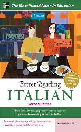 Better Reading Italian, 2Nd Edition