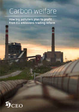 How Big Polluters Plan to Profit from EU Emissions Trading Reform Table of Contents