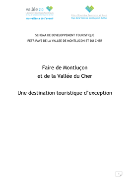 Schéma Tourisme 2016-2020 Télécharger