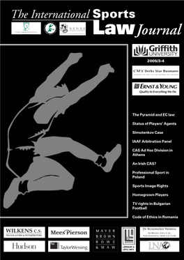 The International Sports Law Journal 2005, No