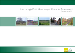 Harborough District Landscape Character Assessment September 2007