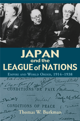 Japan and the League of Nations