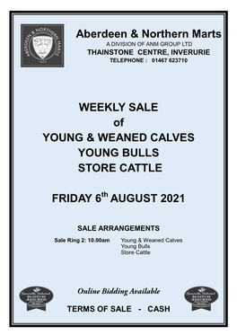 Store Cattle Catalogue