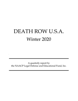 Death Row U.S.A