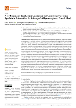 New Strains of Wolbachia Unveiling the Complexity of This Symbiotic Interaction in Solenopsis (Hymenoptera: Formicidae)