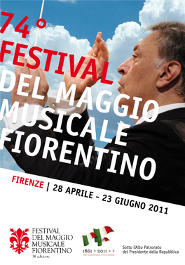 74° Festival Del Maggio Musicale Fiorentino Firenze