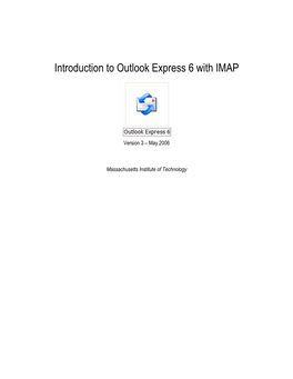 Introduction to Outlook Express 6 with IMAP