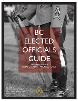 17-Rcmpelectedofficialsguide.Pdf